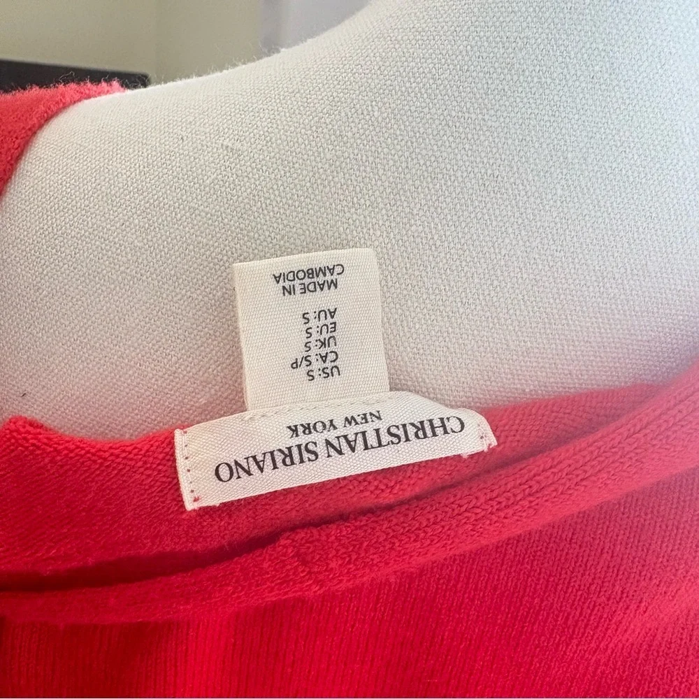 Christian Siriano Red Women's Sweater - Picture 4 of 4